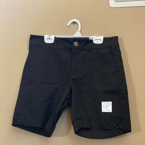 Old Navy Black Everyday Mid-Rise Shorts